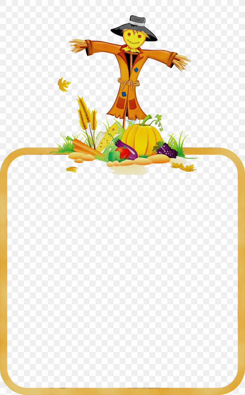 Line Yellow Tree Symbol Meter, PNG, 1857x3000px, Thanksgiving Frame, Autumn Frame, Biology, Geometry, Line Download Free