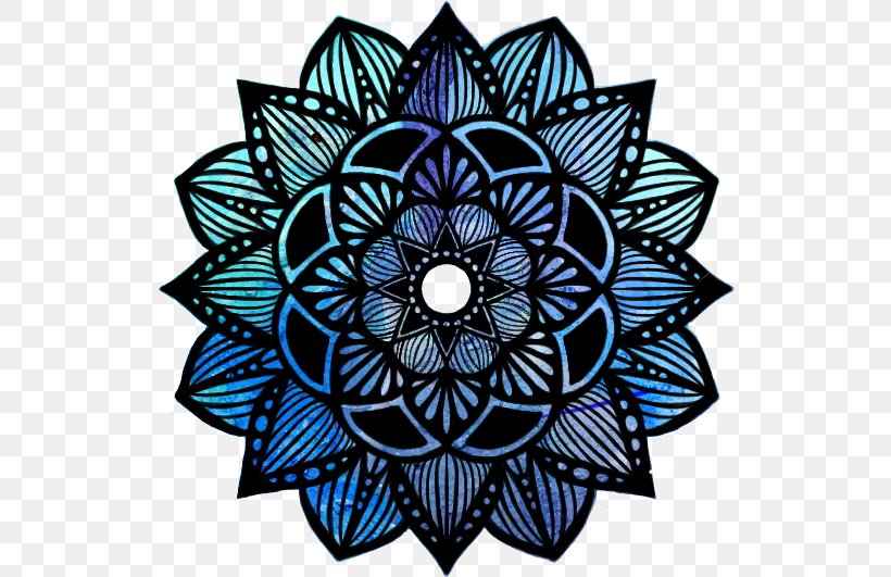 Drawing Blue Mandala Image, PNG, 532x531px, Drawing, Architecture, Art, Blue, Color Download Free