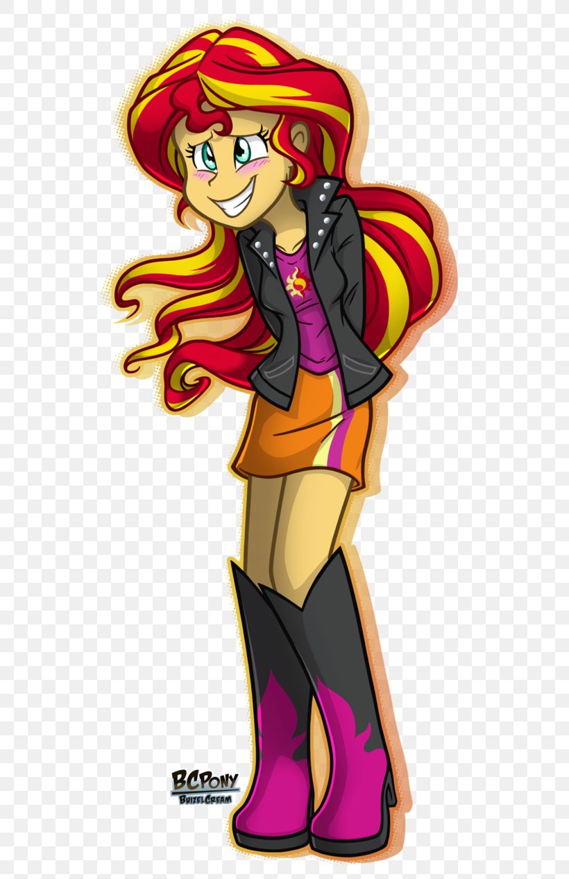 Sunset Shimmer Rainbow Dash Pony Pinkie Pie Rarity, PNG, 631x1267px, Watercolor, Cartoon, Flower, Frame, Heart Download Free