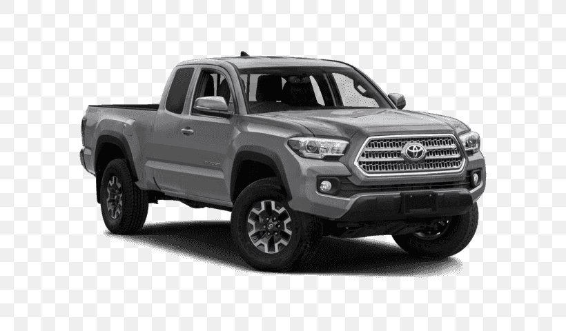 2018 Toyota Tacoma TRD Sport Pickup Truck Four-wheel Drive V6 Engine, PNG, 640x480px, 2018 Toyota Tacoma, 2018 Toyota Tacoma Trd Sport, Toyota, Automotive Design, Automotive Exterior Download Free