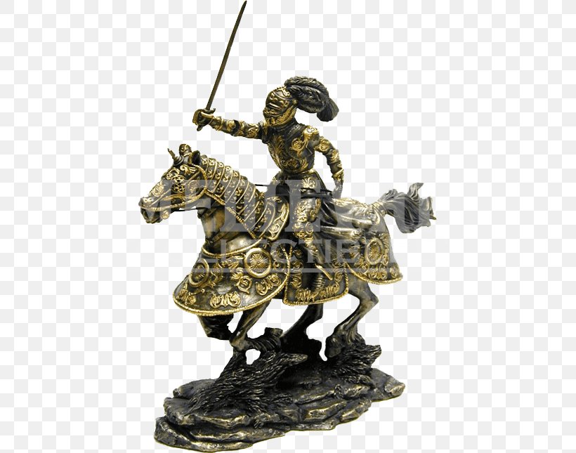 Knight Horse Middle Ages Bronze Sculpture, PNG, 645x645px, Knight, Armour, Body Armor, Brass, Bronze Download Free