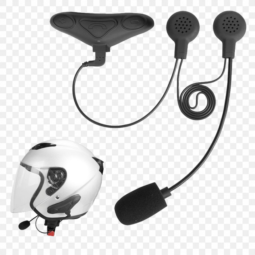 Motorcycle Helmets Intercom Headset Bluetooth, PNG, 1024x1024px, Motorcycle Helmets, Audio, Audio Equipment, Bluetooth, Communication Download Free