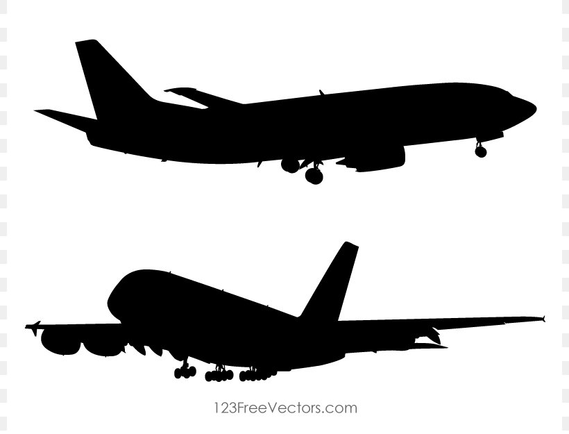 Airplane Silhouette Clip Art, PNG, 800x625px, Airplane, Aerospace Engineering, Air Travel, Airbus, Aircraft Download Free
