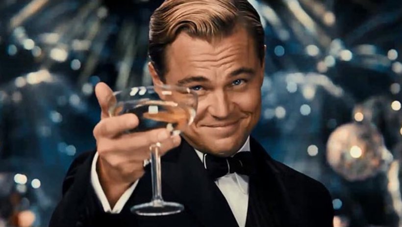 Leonardo DiCaprio Jay Gatsby The Great Gatsby Film Academy Awards, PNG, 1192x674px, Leonardo Dicaprio, Academy Awards, Actor, F Scott Fitzgerald, Film Download Free