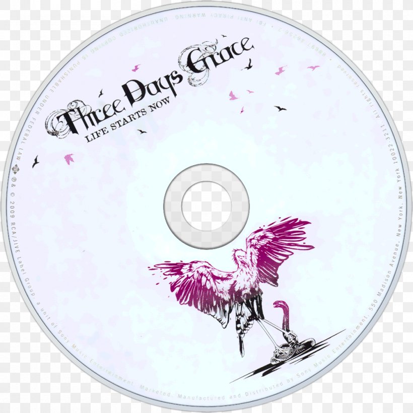 Life Starts Now Three Days Grace Album Cover Liner Notes, PNG, 1000x1000px, Watercolor, Cartoon, Flower, Frame, Heart Download Free