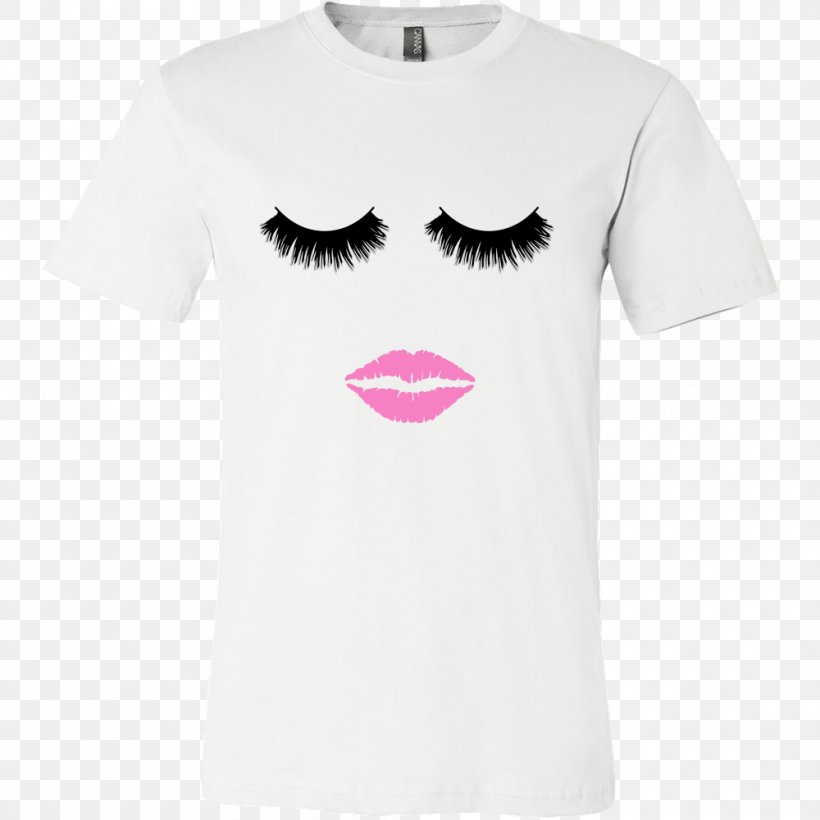 T-shirt Eyelash Extensions Cosmetics Beauty Parlour, PNG, 1000x1000px, Tshirt, Artificial Hair Integrations, Beauty, Beauty Parlour, Clothing Accessories Download Free