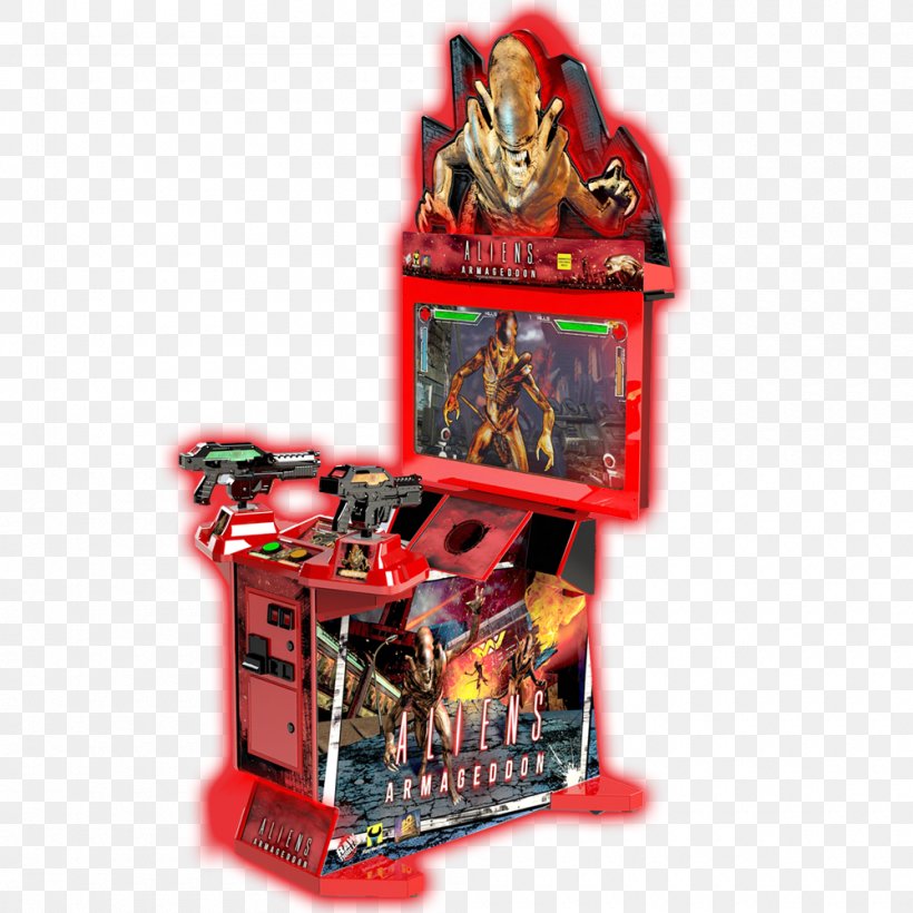 Aliens: Extermination Arcade Game Video Game Raw Thrills, PNG, 1000x1000px, Aliens, Action Figure, Alien, Alien Armageddon, Aliens Extermination Download Free