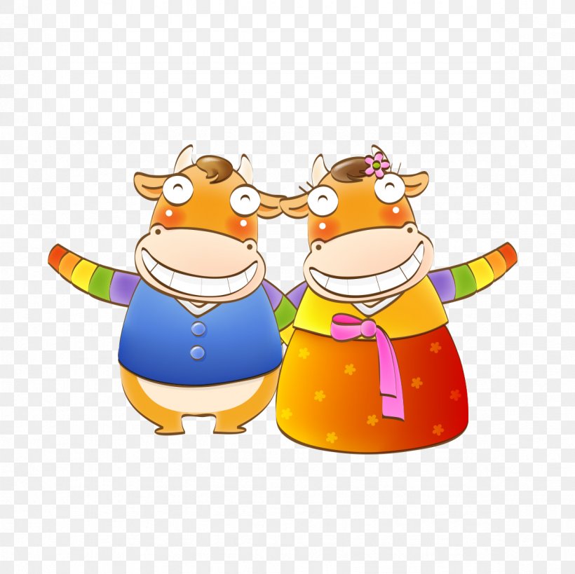 Cattle Cartoon Illustration, PNG, 1181x1181px, Cattle, Art, Cartoon, Character, Comics Download Free