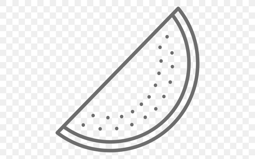 Watermelon, PNG, 512x512px, Vexel, Area, Black And White, Drawing, Food Download Free
