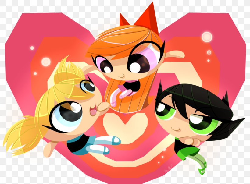Blossom, Bubbles, And Buttercup Cartoon Network Drawing Animated Cartoon, PNG, 1024x755px, Watercolor, Cartoon, Flower, Frame, Heart Download Free