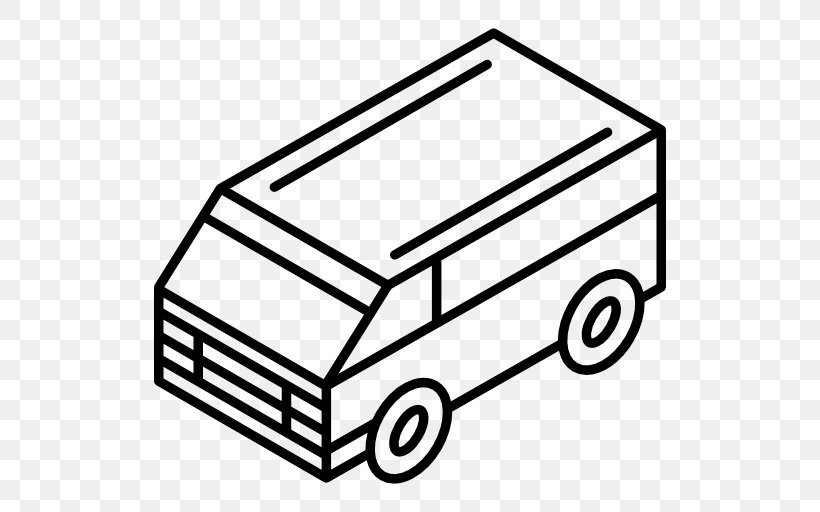 Car Minivan Vehicle, PNG, 512x512px, Car, Area, Automotive Exterior, Black, Black And White Download Free