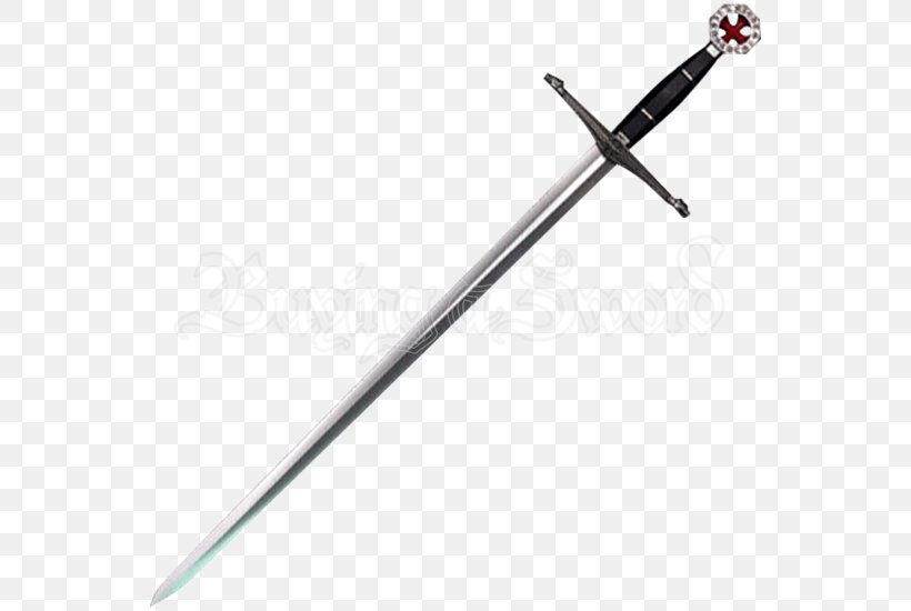 Longsword Weapon Half-sword Classification Of Swords, PNG, 550x550px, Longsword, Blade, Classification Of Swords, Claymore, Cold Weapon Download Free