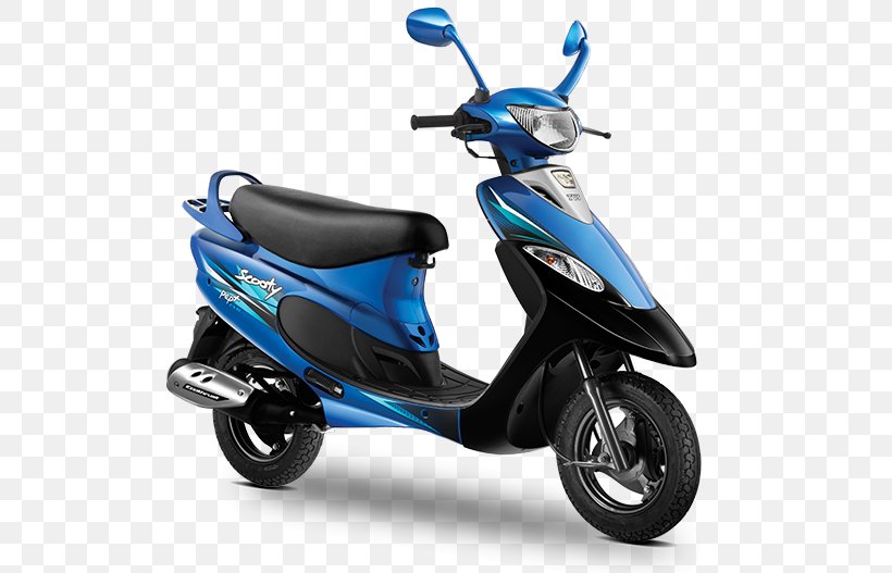 Scooter TVS Scooty TVS Motor Company Motorcycle Car, PNG, 538x527px, Scooter, Automotive Wheel System, Car, Electric Blue, India Download Free