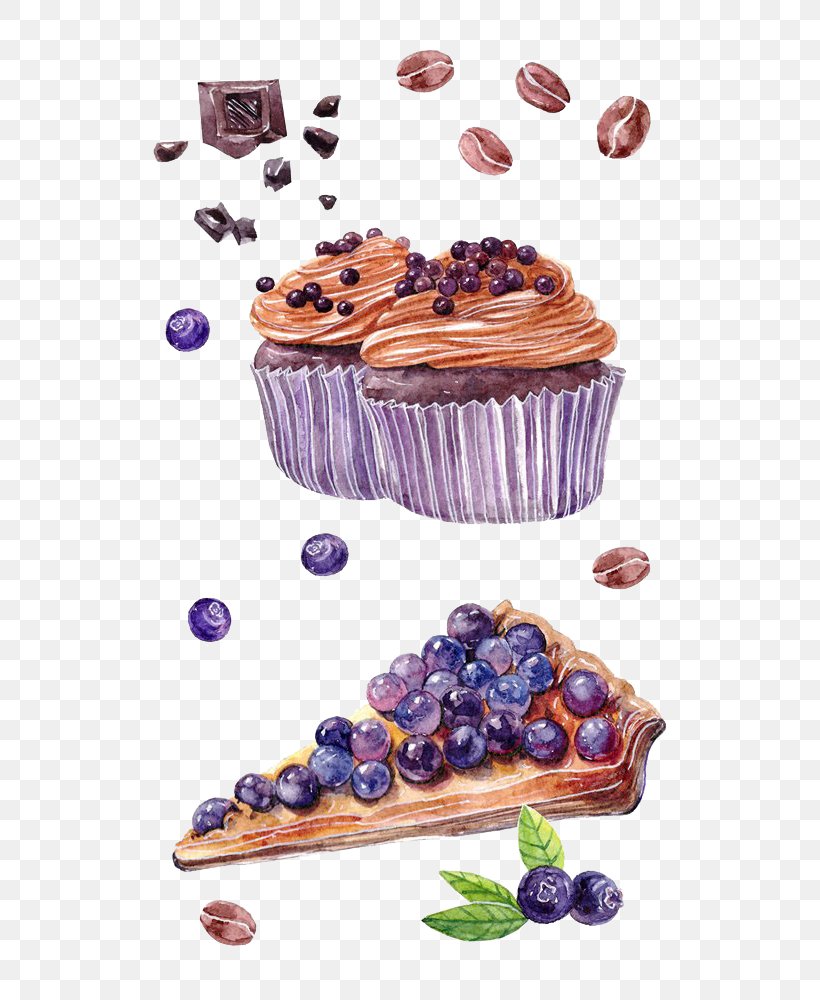 Chocolate Cake Cupcake Muffin Tart, PNG, 600x1000px, Chocolate Cake, Baking, Berry, Blueberry, Buttercream Download Free