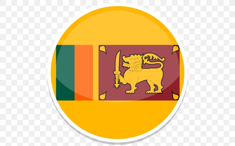 Flag Of Sri Lanka National Flag SLNS Gajabahu, PNG, 512x512px, Sri Lanka, Area, Civil Ensign, Ensign, Flag Download Free