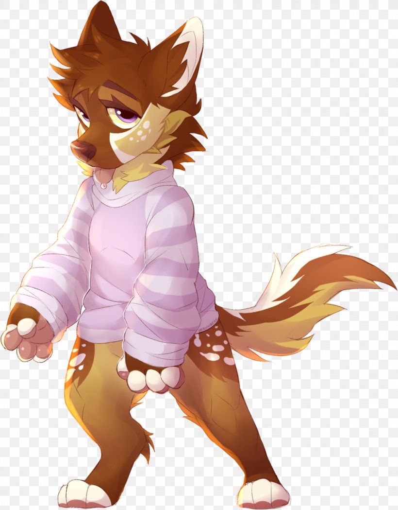 Furry Fandom Dog Legendary Creature, PNG, 1024x1311px, Watercolor, Cartoon, Flower, Frame, Heart Download Free