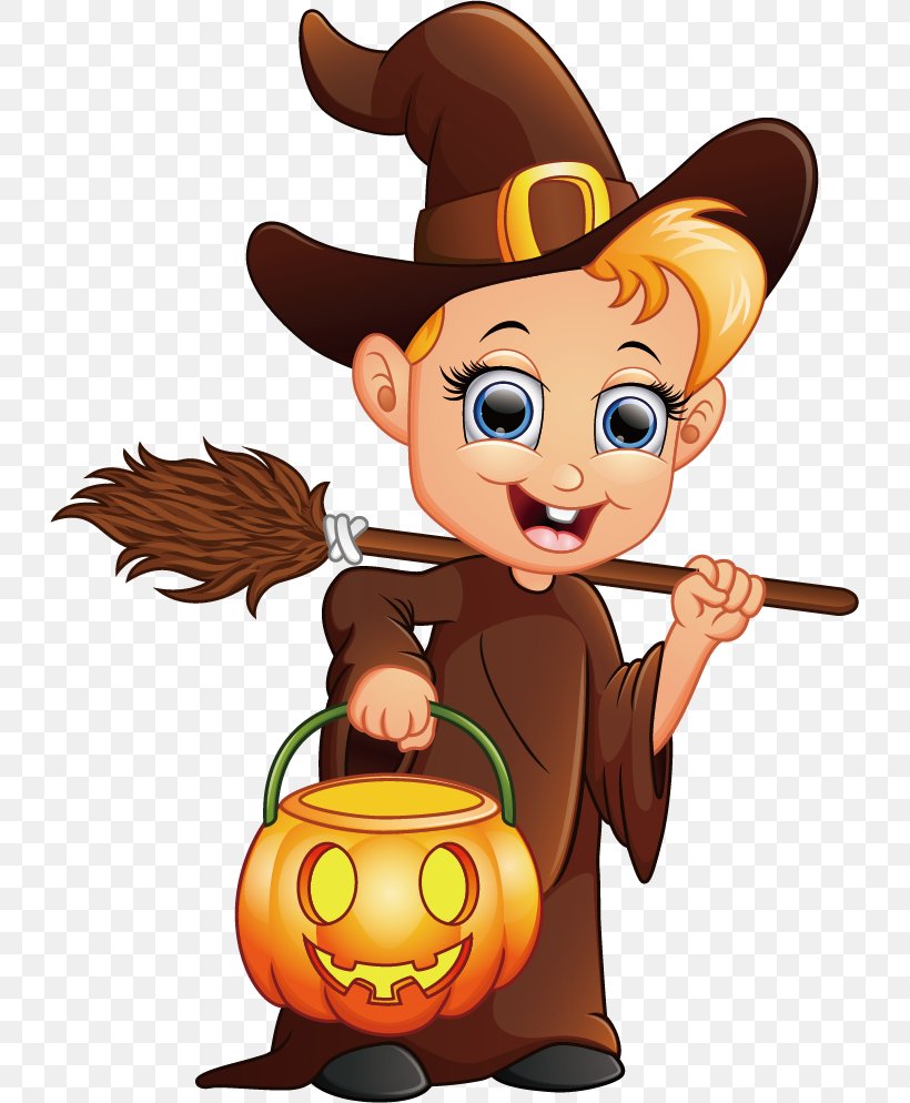 Halloween Illustration Image Vector Graphics, PNG, 729x994px, Halloween, Animated Cartoon, Art, Broom, Cartoon Download Free