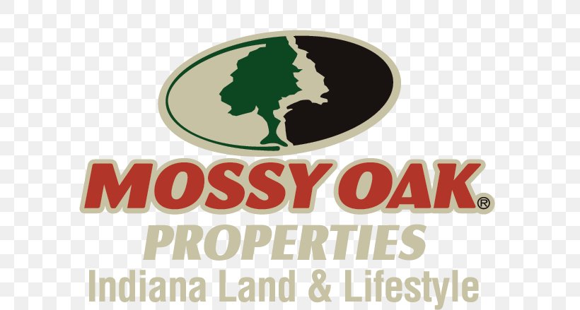 Mossy Oak Properties Tennessee Land & Farm Sullivan County, Indiana Logo Hamilton Lake, PNG, 611x439px, Mossy Oak Properties, Brand, Indiana, Label, Lake Download Free