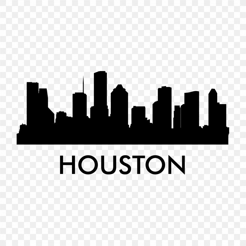 Downtown Houston Houston Startups Demo Day Skyline Drive Silhouette, PNG, 2084x2084px, Downtown Houston, Art, Black And White, Brand, Cityscape Download Free