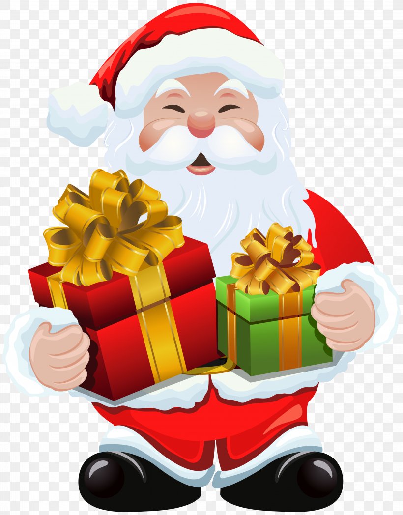 Santa Claus Gift Christmas Tree Clip Art, PNG, 4659x5959px, Santa Claus, Child, Christmas, Christmas Decoration, Christmas Gift Download Free