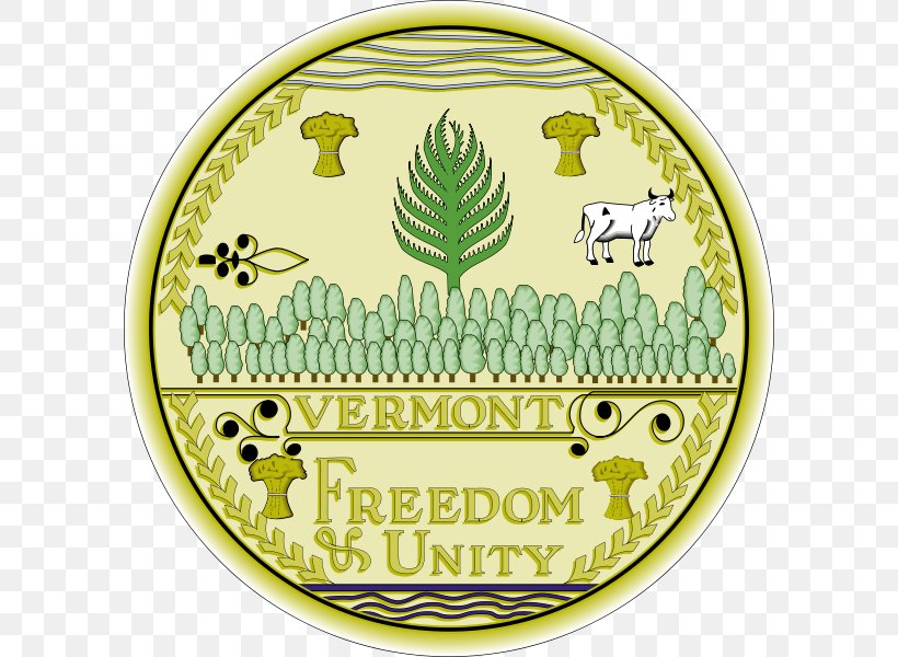 Vermont Republic Washington Seal Of Vermont U.S. State, PNG, 594x600px, Vermont, Election, Emblem, Flag Of Vermont, Green Download Free