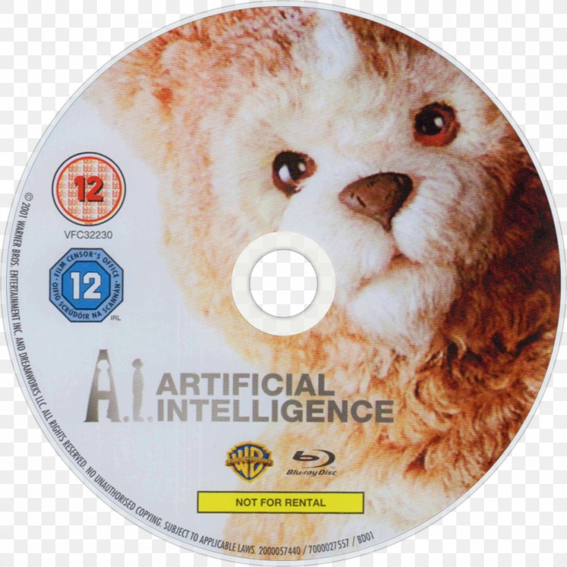 Blu-ray Disc Artificial Intelligence DVD, PNG, 1000x1000px, Bluray Disc, Ai Artificial Intelligence, Artificial Intelligence, Central Intelligence, Compact Disc Download Free