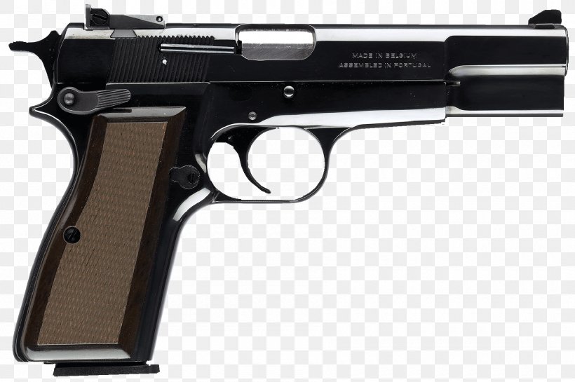 Browning Hi-Power Firearm Semi-automatic Pistol Weapon Browning Arms Company, PNG, 1800x1198px, 919mm Parabellum, Browning Hipower, Air Gun, Airsoft, Airsoft Gun Download Free