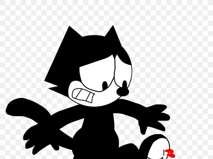 Felix The Cat Oswald The Lucky Rabbit Paw Drawing, PNG, 1032x773px ...