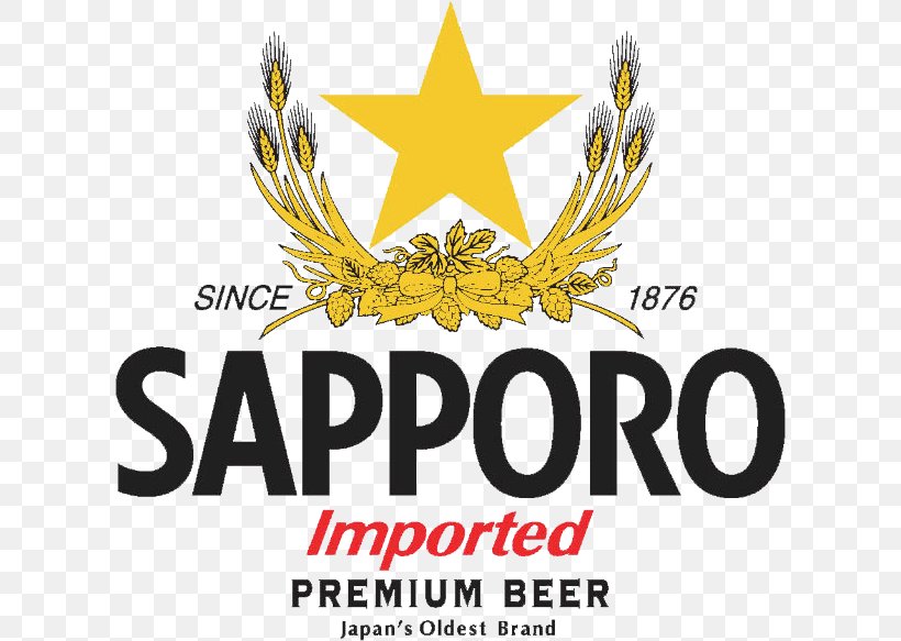 Sapporo Brewery Beer Asahi Breweries Lager, PNG, 610x583px, Sapporo, Asahi Breweries, Asahi Super Dry, Beer, Beer Brewing Grains Malts Download Free