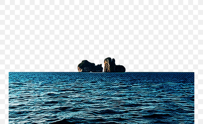 Sea Ocean Water Horizon Rock, PNG, 750x500px, Sea, Calm, Coast, Coastal And Oceanic Landforms, Horizon Download Free
