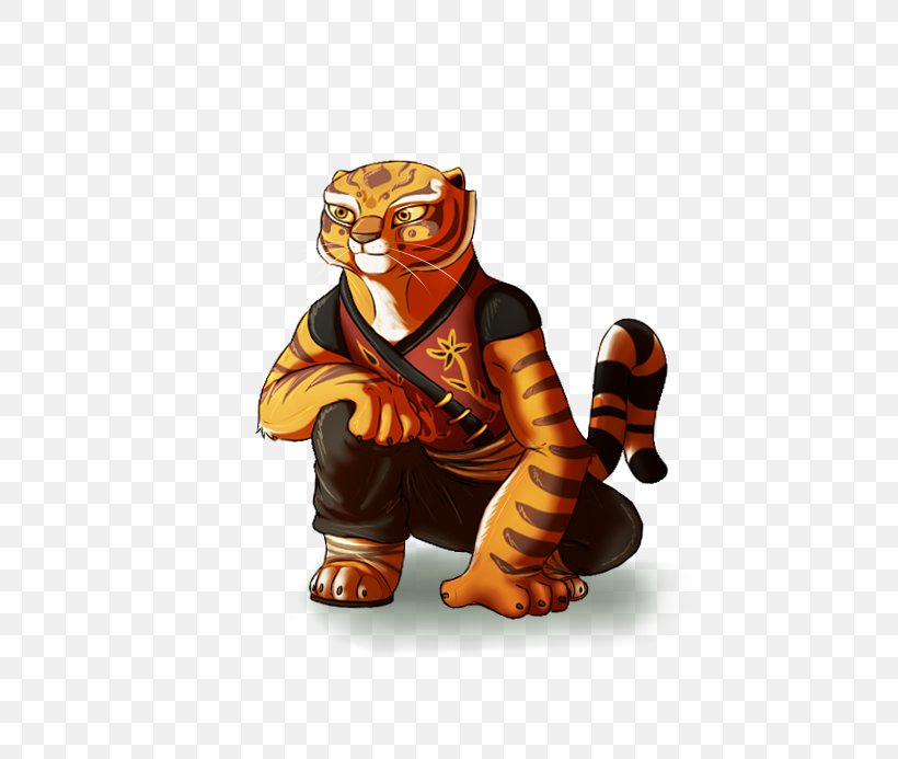 Tiger Tigress Po Kung Fu Panda World, PNG, 545x693px, Tiger, Carnivoran, Chinese Martial Arts, Fictional Character, Figurine Download Free