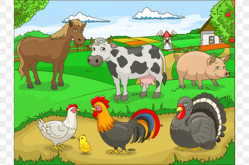 Cattle Farm Livestock, PNG, 1160x772px, Cattle, Cartoon, Cattle Like Mammal, Cow Goat Family, Dairy Cow Download Free