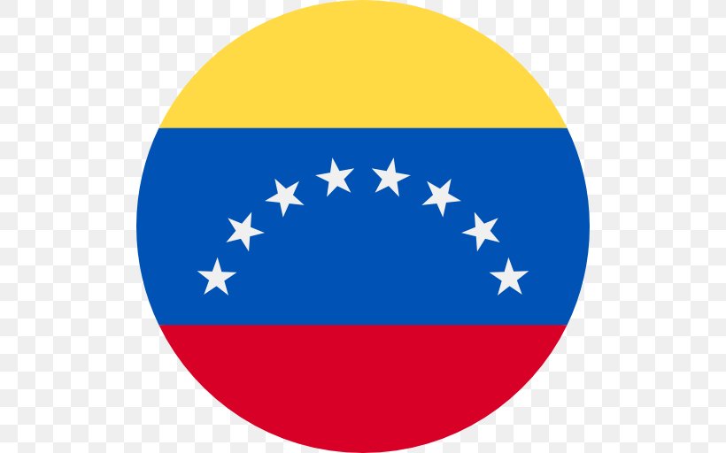 Flag Of Venezuela National Flag Flags Of The World, PNG, 512x512px, Flag Of Venezuela, Area, Blue, Flag, Flag Of Bhutan Download Free