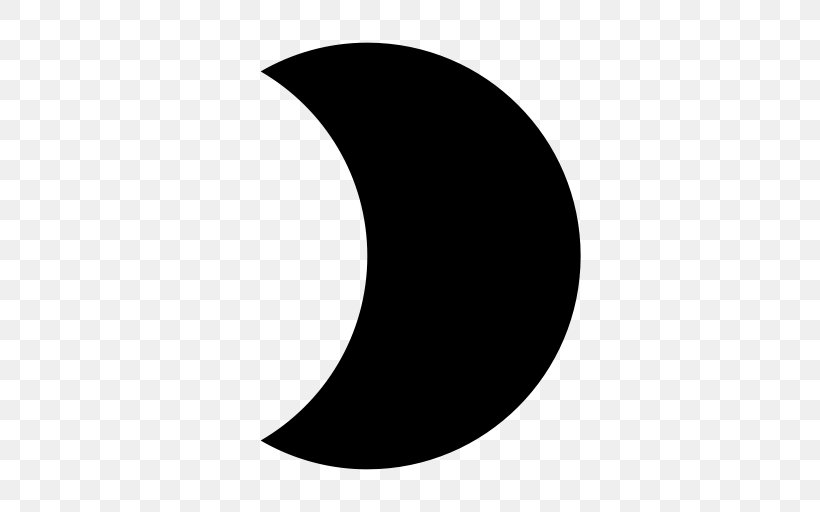 Lunar Phase Moon Clip Art, PNG, 512x512px, Lunar Phase, Black, Black And White, Crescent, Full Moon Download Free