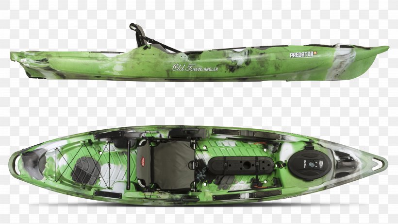 Boat Kayak Old Town Canoe Old Town Predator 13 Angling, PNG, 3640x2049px, Boat, Angling, Automotive Exterior, Canoe, Fishing Download Free