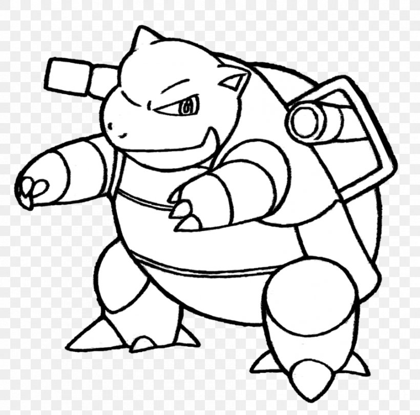 Pokémon Black 2 And White 2 Blastoise Pokemon Black & White Drawing Line Art, PNG, 899x888px, Watercolor, Cartoon, Flower, Frame, Heart Download Free