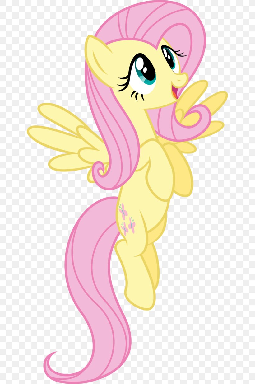 Pony Fluttershy YouTube Applejack, PNG, 647x1234px, Watercolor, Cartoon, Flower, Frame, Heart Download Free