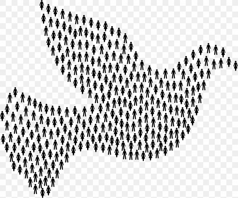 Peace Symbols Peace Symbols Clip Art, PNG, 2290x1912px, Peace, Area, Black, Black And White, Doves As Symbols Download Free