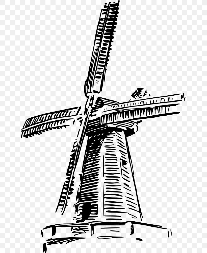 Windmill Paper Clip Art, PNG, 653x1000px, Windmill, Black And White, Drawing, Enginegenerator, Fender Stratocaster Download Free