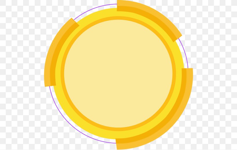 Yellow Circle, PNG, 518x521px, Yellow, Material, Orange, Oval, Poster Download Free