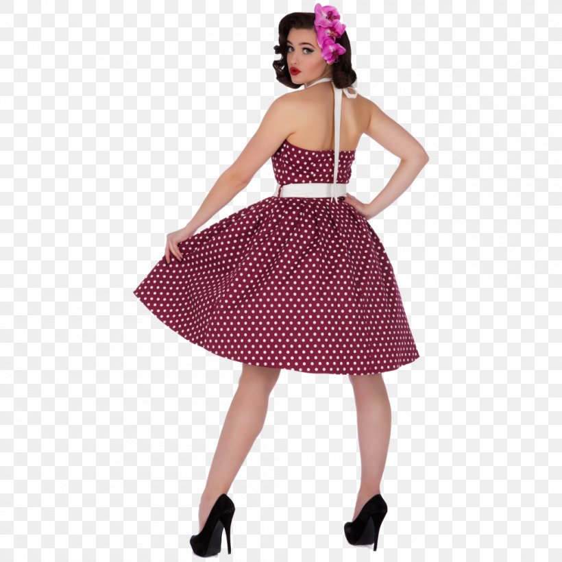 Polka Dot Dress Clothing Skirt Halterneck, PNG, 1000x1000px, Polka Dot, Abdomen, Belt, Clothing, Coat Download Free