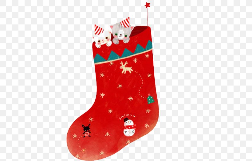 Santa Claus Christmas Stocking Sock, PNG, 500x527px, Christmas Stockings, Cdr, Christmas, Christmas Decoration, Christmas Ornament Download Free