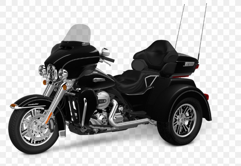 Harley-Davidson Tri Glide Ultra Classic Motorcycle Harley-Davidson Trike Wheel, PNG, 973x675px, 2017, 2018, Harleydavidson, Automotive Exterior, Automotive Wheel System Download Free