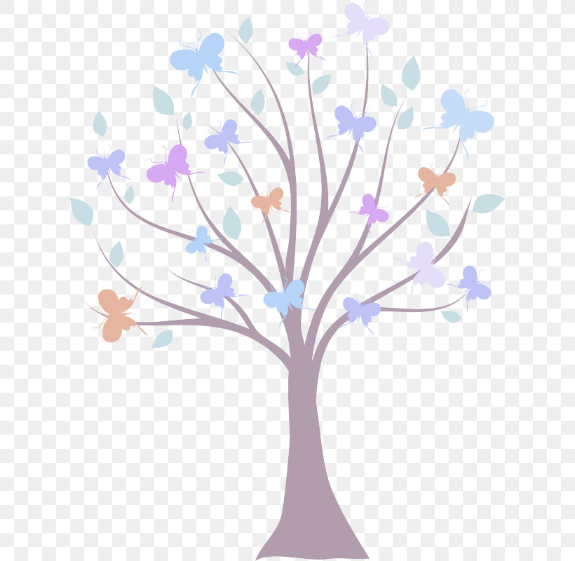 Tree Branch Leaf Purple Plant, PNG, 622x800px, Tree, Branch, Flower, Leaf, Lilac Download Free