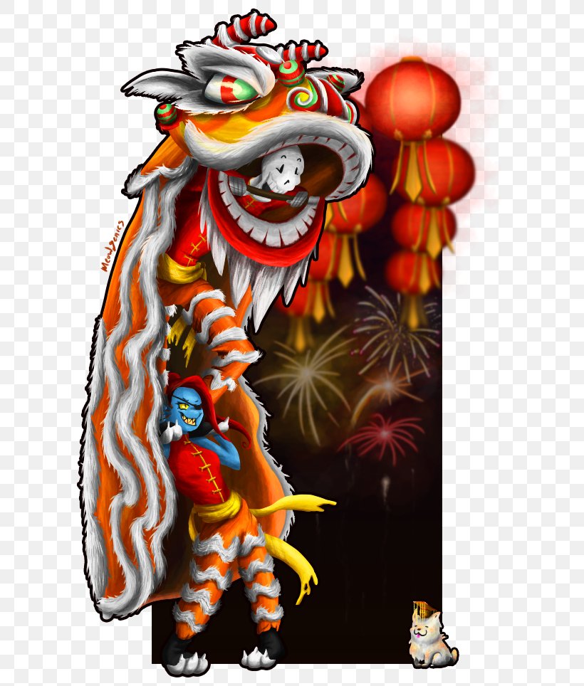 Art Lion Dance, PNG, 633x964px, Art, Cartoon, Character, Clown, Dance Download Free