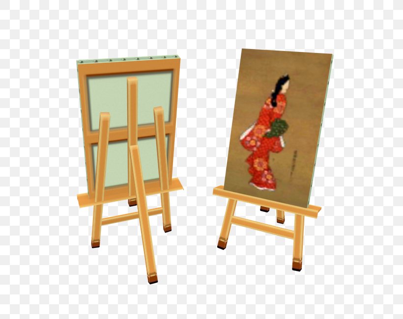 Beauty Looking Back Chair, PNG, 750x650px, Chair, Easel, Furniture, Table, Wood Download Free