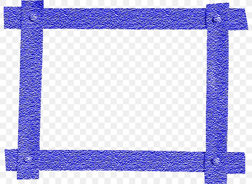 Picture Frames Pattern Line Image, PNG, 800x600px, Picture Frames, Area, Blue, Cobalt Blue, Cross Download Free