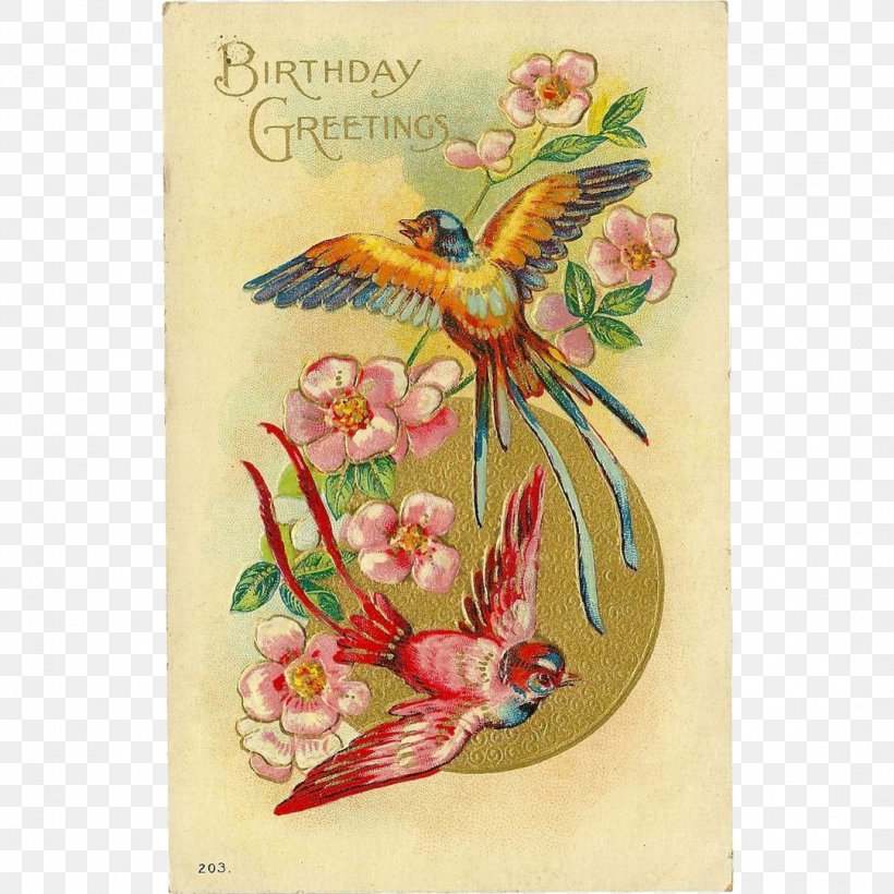 Post Cards Paper Embossing Flower Collectable Ruby Lane, PNG, 1081x1081px, Post Cards, Animal, Art, Bird, Birthday Download Free