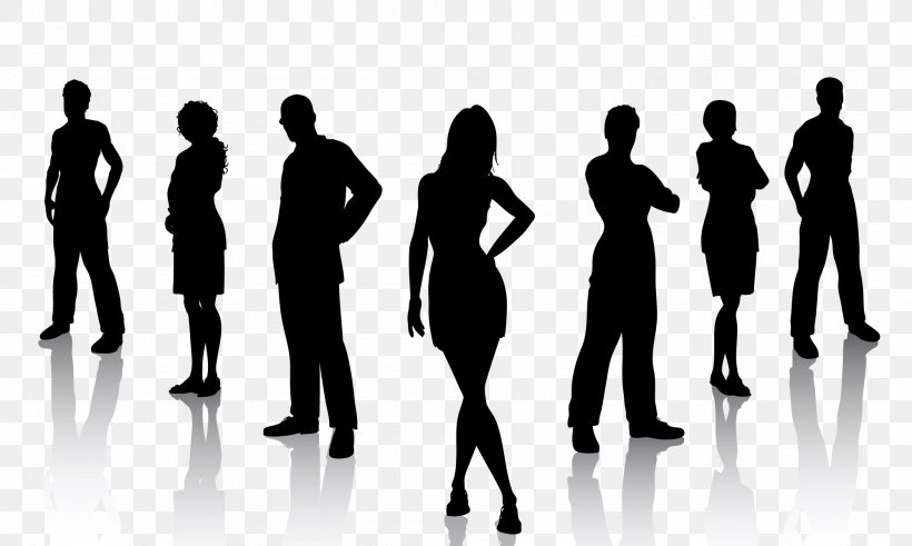 Silhouette Royalty-free Businessperson, PNG, 2000x1200px, Silhouette, Business, Businessperson, Choreography, Communication Download Free