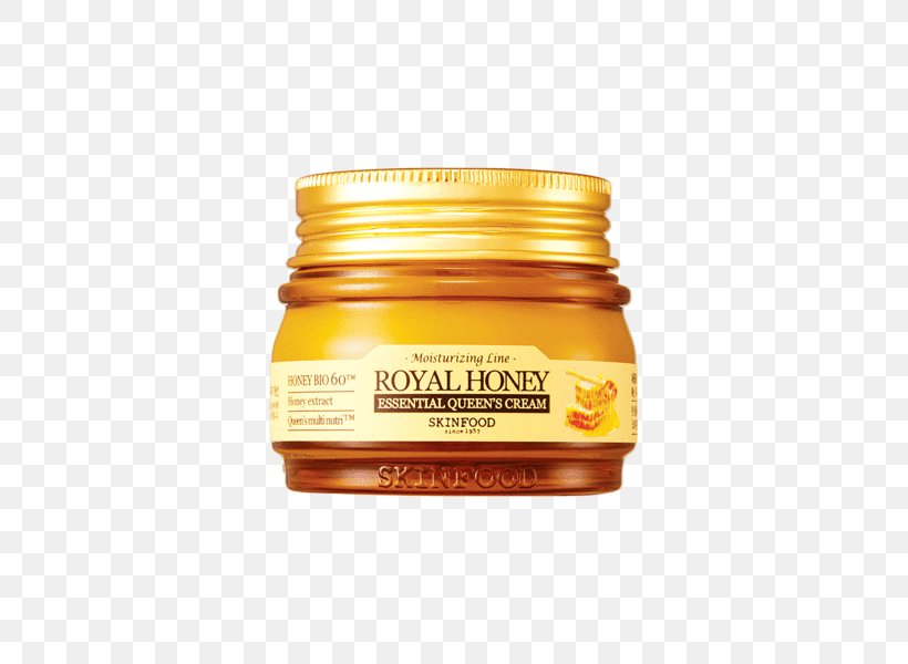 Skin Food Cream Honey Royal Jelly, PNG, 600x600px, Skin Food, Caramel Color, Cosmetics, Cream, Face Download Free